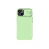HUSA NILLKIN IPHONE 14 PLUS, CAMSHIELD SILKY SILICONE, VERDE