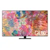 55" QLED SMART TV SAMSUNG QE55Q80BAUXUA, 3840X2160 4K UHD, TIZEN, NEGRU