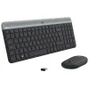 SET TASTATURA + MOUSE LOGITECH MK470, FARA FIR, GRAFIT