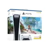 CONSOLA DE JOCURI SONY PLAYSTATION 5, ALB, "HORIZON FORBIDDEN WEST", "FIFA 23" (VOUCHER)