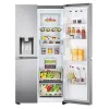 FRIGIDER LG GSJV90PZAE, ARGINTIU