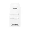 CABLU INCARCARE SI SINCRONIZARE SAMSUNG EP-DN975BWRGRU, USB TYPE-C/USB TYPE-C, 1M, ALB