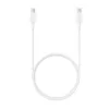 CABLU DE INCARCARE SAMSUNG EP-DA705BWRGRU, USB TYPE-C/USB TYPE-C, 1M, ALB