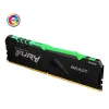 ОПЕРАТИВНАЯ ПАМЯТЬ KINGSTON FURY BEAST RGB, DDR4 SDRAM, 3000 MГЦ, 8ГБ, KF430C15BBA/8