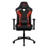 SCAUN GAMING THUNDERX3 TC3, PU PIELE, NEGRU/ROSU