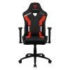 SCAUN GAMING THUNDERX3 TC3, PU PIELE, NEGRU/ROSU