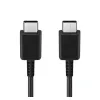 CABLU INCARCARE SI SINCRONIZARE SAMSUNG EP-DA705BBRGRU, USB TYPE-C/USB TYPE-C, 1M, NEGRU