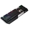 TASTATURA BLOODY B865R, CU FIR, NEGRU/ARGINTIU