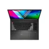 НОУТБУК 16" ASUS VIVOBOOK PRO 16X OLED N7600PC, COMET GREY, INTEL CORE I7-11370H, 16ГБ/1024ГБ, БЕЗ ОС