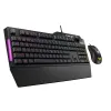 SET TASTATURA + MOUSE ASUS TUF K1/M3, CU FIR, NEGRU