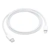 CABLU INCARCARE SI SINCRONIZARE APPLE MM0A3ZM/A, USB TYPE-C/LIGHTNING, 1M, ALB