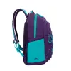 RUCSAC ZILNIC RIVACASE HEIDE, 15.6", POLIESTER, VIOLET/ACVAMARIN