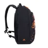 RUCSAC ZILNIC RIVACASE HEIDE, 15.6", POLIESTER, NEGRU/PORTOCALIU