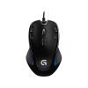 LOGITECH GAMING MOUSE G300S , 2500DPI, 9 PROGRAMMABLE CONTROLS, ADJUSTABLE 7-COLOR ZONE, USB