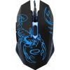 MOUSE ESPERANZA SCORPIO MX203, GAMING MOUSE, 2400DPI, OPTICAL SENSOR, BLUE LED, USB BRAIDED CABLE