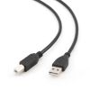 CABLE USB2.0 - 3M - CABLEXPERT CCF-USB2-AMBM-10, PREMIUM QUALITY, 3 M, USB 2.0 A-PLUG B-PLUG, WITH FERRITE CORE, BLACK
