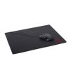 GEMBIRD MOUSE PAD MP-GAME-L, GAMING, DIMENSIONS: 400 X 450 X 3 MM, MATERIAL: NATURAL RUBBER FOAM + FABRIC, BLACK