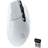 LOGITECH GAMING MOUSE G305 LIGHTSPEED WIRELESS, HIGH-SPEED, HERO GAMING SENSOR,  6 PROGRAMMABLE BUTTONS, 200-12000 DPI, 1MS REPORT RATE, WHITE