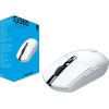 LOGITECH GAMING MOUSE G305 LIGHTSPEED WIRELESS, HIGH-SPEED, HERO GAMING SENSOR,  6 PROGRAMMABLE BUTTONS, 200-12000 DPI, 1MS REPORT RATE, WHITE