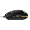 LOGITECH GAMING MOUSE G203  LIGHTSYNC RGB LIGHTING, 6 PROGRAMMABLE BUTTONS, 200- 8000 DPI,  ON BOARD MEMORY, BLACK