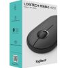 LOGITECH WIRELESS MOUSE PEBBLE M350 GRAPHITE, OPTICAL MOUSE FOR
