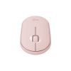 LOGITECH WIRELESS MOUSE PEBBLE M350 ROSE, OPTICAL MOUSE FOR NOTEBOOKS,