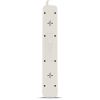 SURGE PROTECTOR SVEN SF-05LU, 5 SOCKETS + 2 USB (2,4 A) , 1.8M, WHITE,