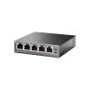 POE КОММУТАТОР TP-LINK TL-SF1005P / 5 PORT / 100MB / RJ45 / STEEL CASE