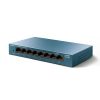 КОММУТАТОР TP-LINK LS108G / 8 PORT / GIGABIT / RJ45 / STEEL