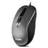 SVEN RX-520S, OPTICAL MOUSE, ANTISTRESS SILENT 3200 DPI, USB, GRAY