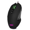 SVEN RX-G955 GAMING, OPTICAL MOUSE, 600-4000 DPI, 7+1 BUTTONS (SCROLL WHEEL),  DPI SWITCHING MODES, TWO NAVIGATION BUTTONS (FORWARD AND BACK), RGB BACKLIGHT, SOFT TOUCH COATING, USB, BLACK