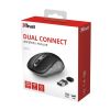 TRUST DUCO WIRELESS MOUSE, DUAL CONNECT USB-C / USB, 2.4GHZ, MICRO