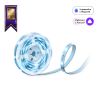 TP-LINK TAPO L900-5, SMART WI-FI LIGHT STRIP 5M, MULTICOLOR, 2100 MCD, 25000 HOURS, NO IC CHIP, ONE LINE ONE COLOR, VOICE CONTROL, NO HUB REQUIRED, 3M PEEL-AND-STICK, BOUNCE TO THE MUSIC AND THE LIGHTS, FLEXIBLE INSTALLATION, SCHEDULE & TIMER, AWAY MODE,