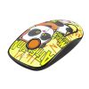 TRUST SKETCH YELLOW WIRELESS MOUSE, SILENT CLICK, 15M  2.4GHZ, MICRO RECEIVER, 1600 DPI, 3 BUTTON, USB