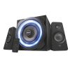 TRUST GAMING GXT 629 TYTAN RGB ILLUMINATED 2.1 SPEAKER SET, 120W  - BLACK