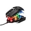 TRUST GAMING GXT 950 IDON ILLUMINATED MOUSE, 500 - 6000 DPI, MECHNICAL BUTTON, 7 PROGRAMMABLE BUTTON, RGB LIGHTING, 1,8 M USB, BLACK