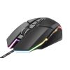 TRUST GAMING GXT 950 IDON ILLUMINATED MOUSE, 500 - 6000 DPI, MECHNICAL BUTTON, 7 PROGRAMMABLE BUTTON, RGB LIGHTING, 1,8 M USB, BLACK