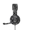 TRUST GAMING GXT 411K RADIUS MULTIPLATFORM HEADSET - BLACK CAMO, 40MM DRIVERS PROVIDE A BOOMING AUDIO EXPERIENCE, ADJUSTABLE MICROPHONE, NYLON BRAIDED CABLE (1M) PLUGS DIRECTLY INTO GAME CONTROLLERS AND AN EXTRA ADAPTER CABLE (1M) FOR PC
