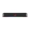 TRUST GAMING GXT 619 THORNE RGB ILLUMINATED SOUNDBAR, 2.0 STEREO SPEAKERS WITH 12W OF PEAK POWER PROVIDE A SOLID GAMING EXPERIENCE, BLACK