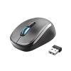 TRUST YVI DUAL MODE WIRELESS MOUSE, BLUETOOTH/2.4GHZ WIRELESS MOUSE: USE YOUR PREFERRED CONNECTION METHOD OR USE BOTH TO SWITCH BETWEEN DEVICES, BLACK