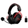 CASTI WIRELESS GAMING HYPERX CLOUD ALPHA, BLACK/RED, [4P5D4AA]