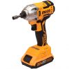 ВИНТОВЁРТ АККУМУЛЯТОРНЫЙ, УДАРНЫЙ LI-ION 20V/2*2A INGCO CIRLI2002