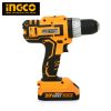 ШУРУПОВЕРТ АККУМУЛЯТОРНЫЙ УДАРНЫЙ  INGCO CIDLI20031 20V/2*2A