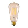 WIFI RETRO SMART FILAMENT AMBER BULB E27, 6W, WARM/WHITE TELLUR  TLL331191