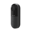 TELLUR VIDEO DOORBELL WIFI, 1080P, PIR, WIRED, BLACK
