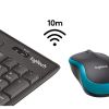 КЛАВИАТУРА+МЫШЬ LOGITECH WIRELESS DESKTOP MK275 BLACK WIRELESS KEYBOARD + MOUSE COMBO, 2.4 GHZ, 920-008535