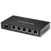РОУТЕР МАРШРУТИЗАТОР UBIQUITI EDGEROUTER X, 6-PORT GIGABIT ROUTER, 1X SFP IN, 5 PASSIVE POE OUT PORTS 22-24VDC, PROCESSOR DUAL-CORE 880 MHZ, MIPS1004KC, SYSTEM MEMORY 256 MB DDR3 RAM, 5 PORT LINE RATE SWITCH, ER-X-SFP