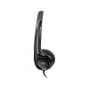 НАУШНИКИ С МИКРОФОНОМ LOGITECH H390 BLACK USB HEADSET, HEADSET: 20HZ-20KHZ, MICROPHONE: 100HZ-10KHZ, 2.4M CABLE, 981-000406