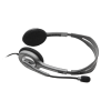 LOGITECH STEREO HEADSET H111, HEADSET: 20HZ-20KHZ, MICROPHONE: 100HZ-16KHZ, 1.8M CABLE, 1 X MINI-JACK 3.5MM, 981-000593 (CASTI CU MICROFON/НАУШНИКИ С МИКРОФОНОМ)