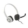 НАУШНИКИ С МИКРОФОНОМ LOGITECH H150 CLOUD WHITE STEREO HEADSET, 981-000350
